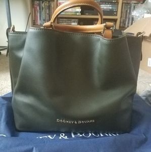 Dooney and Bourke Florentine Forest green City Large Barlow